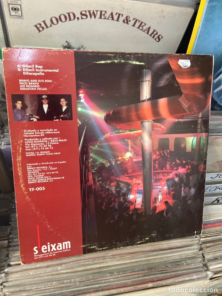 Discos de vinilo: Difacil rap bravo and djs - Foto 2