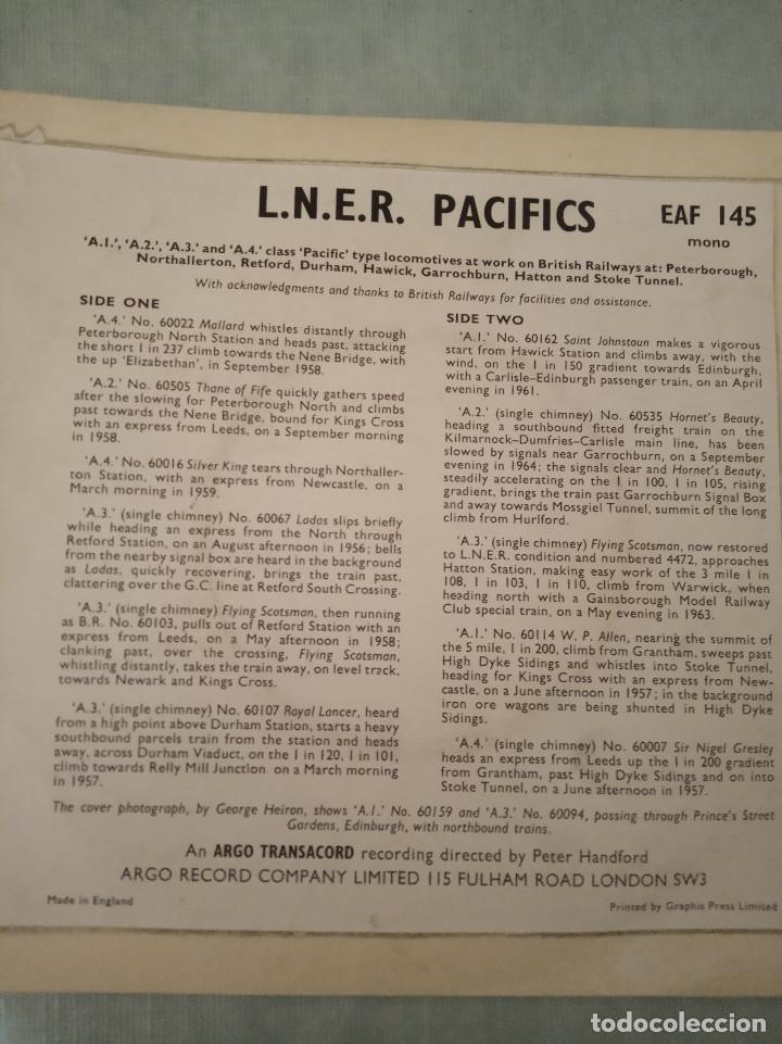 Discos de vinilo: L.N.E.R. PACIFICS - Foto 2