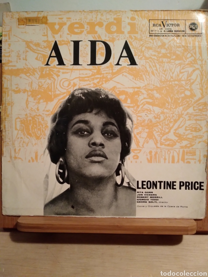Discos de vinilo: LP-VERDI-AIDA- - Foto 1