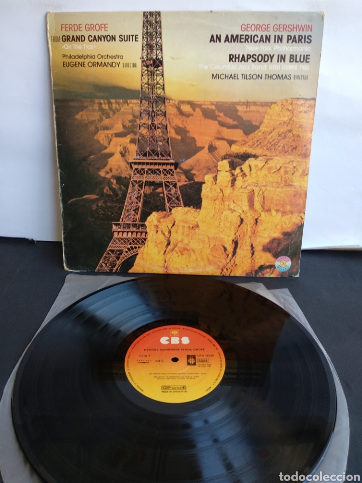 Discos de vinilo: *FERDE GROFE. GEORGE GERSHWIN. SPAIN. CBS. 1981. LX1.2 - Foto 1