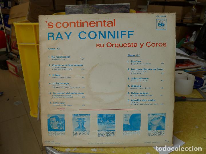 Discos de vinilo: RAY CONNIFF SU ORQUESTA Y COROS - S CONTINENTAL - Foto 2