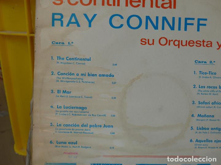 Discos de vinilo: RAY CONNIFF SU ORQUESTA Y COROS - S CONTINENTAL - Foto 3