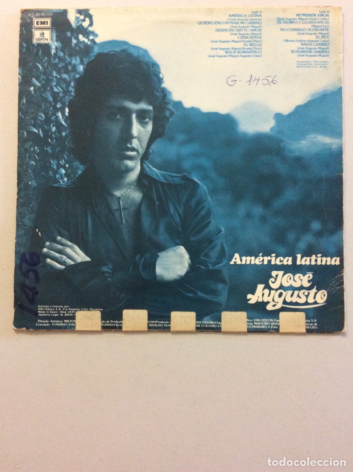Discos de vinilo: Jos&eacute; Augusto. Am&eacute;rica latina. - Foto 2