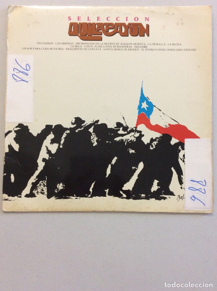 Discos de vinilo: Selecci&oacute;n quilapayun. - Foto 1