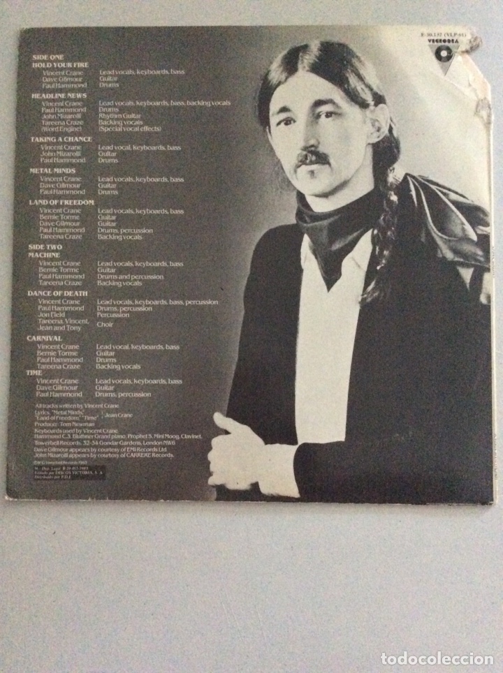 Discos de vinilo: Headline news. Atomic Rooster. - Foto 2