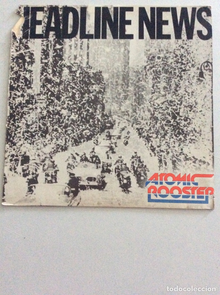 Discos de vinilo: Headline news. Atomic Rooster. - Foto 1