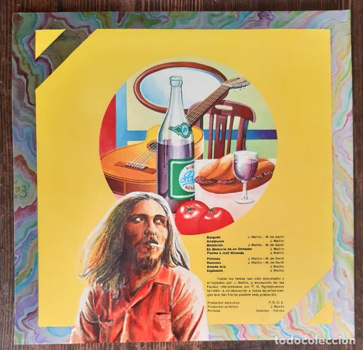 Discos de vinilo: JULIO MATITO (SMASH)- &iexcl;SALUD! PSOE LP - Foto 2
