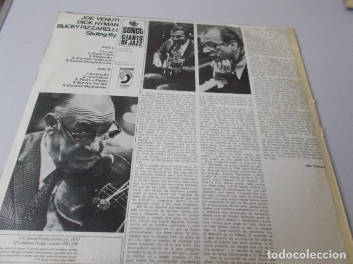 Discos de vinilo: JOE VENUTI Sliding By - Foto 2