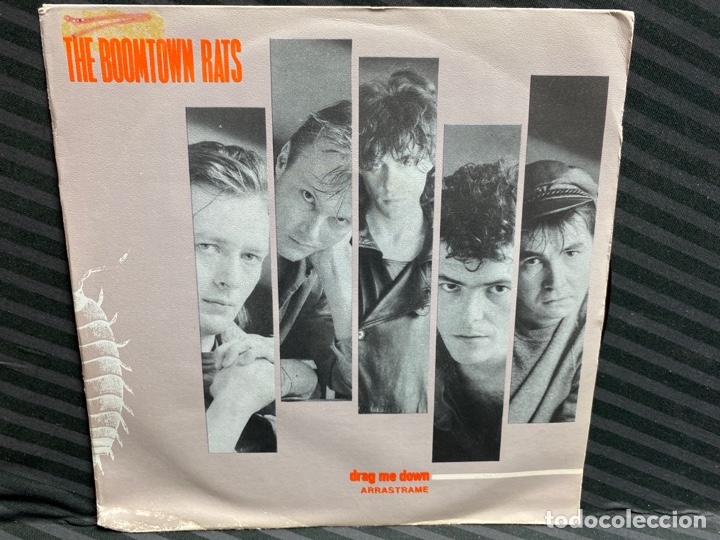 Discos de vinilo: The Boomtown Rats - Drag Me Down = Arrastrame (7&rdquo;, Single) - Foto 1