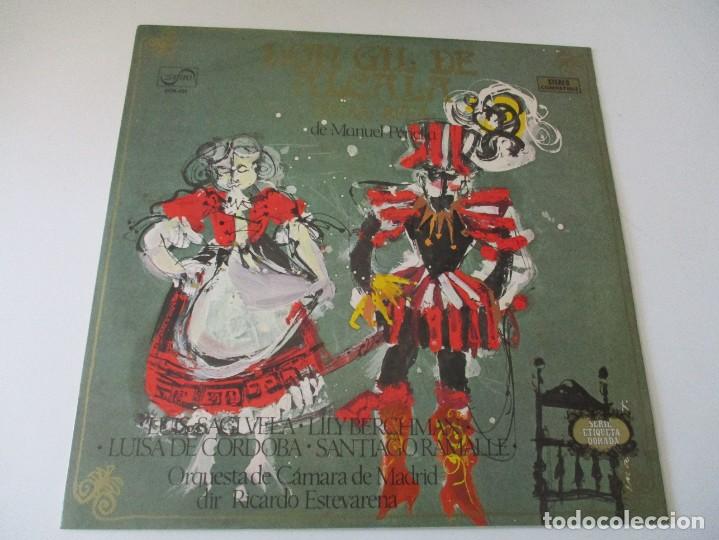 Discos de vinilo: Manuel Penella DON GIL DE ALCAL&Aacute; (&oacute;pera bufa) DI3863 - Foto 1