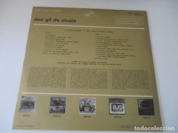 Discos de vinilo: Manuel Penella DON GIL DE ALCAL&Aacute; (&oacute;pera bufa) DI3863 - Foto 2
