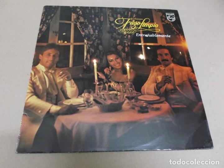 Discos de vinilo: TRIGO LIMPIO (LP) ENTRA&Ntilde;ABLEMENTE A&Ntilde;O 1982 - Foto 1