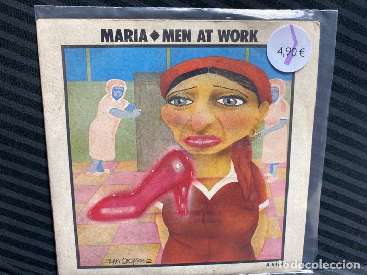 Discos de vinilo: Men At Work - Maria (7&rdquo;) - Foto 1