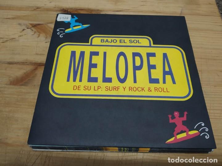 Discos de vinilo: Melopea - Bajo El Sol (7&rdquo;, Single, Promo) - Foto 1