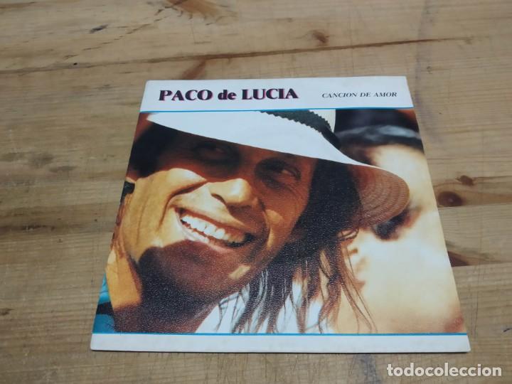 Discos de vinilo: Paco De Luc&iacute;a - Cancion De Amor (7&rdquo;, Single) - Foto 1