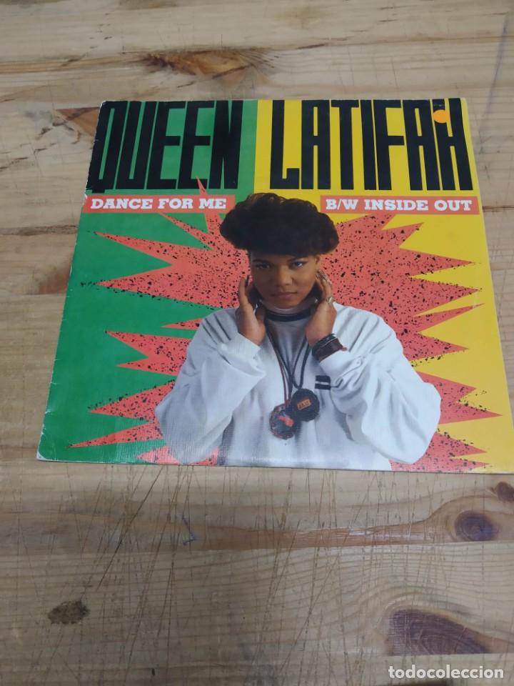 Discos de vinilo: Queen Latifah - Dance For Me / Inside Out (7&rdquo;) - Foto 1