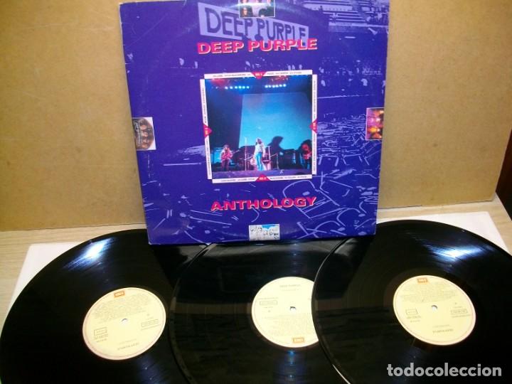 Discos de vinilo: Deep Purple Anthology (1991) 3 x LP - Foto 1