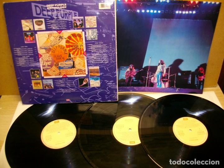 Discos de vinilo: Deep Purple Anthology (1991) 3 x LP - Foto 2