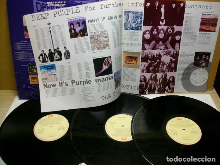 Discos de vinilo: Deep Purple Anthology (1991) 3 x LP - Foto 3