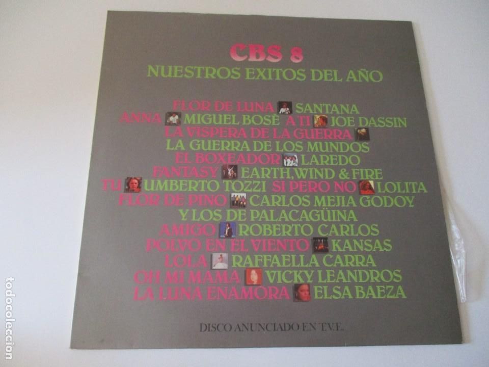 Discos de vinilo: CBS 8 Nuestros &eacute;xitos del a&ntilde;o DI3874 - Foto 1