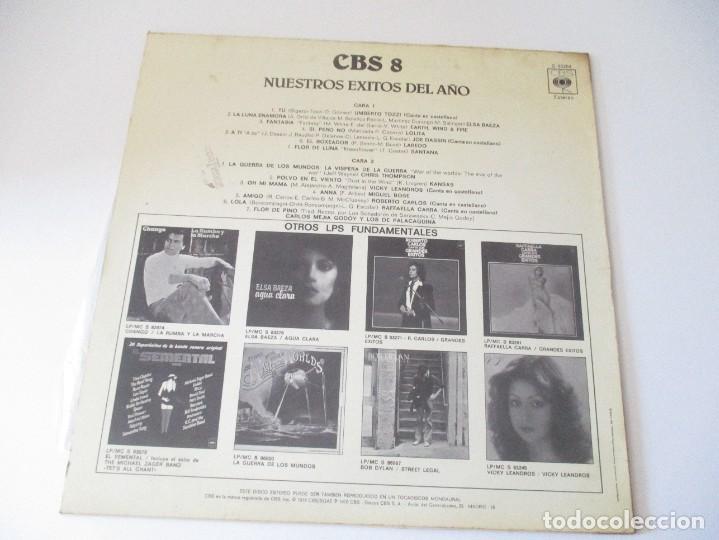 Discos de vinilo: CBS 8 Nuestros &eacute;xitos del a&ntilde;o DI3874 - Foto 2