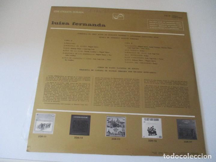 Discos de vinilo: LUISA FERNANDA DI3882 - Foto 2