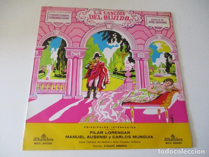 Discos de vinilo: LA CANCI&Oacute;N DEL OLVIDO DI3884 - Foto 1