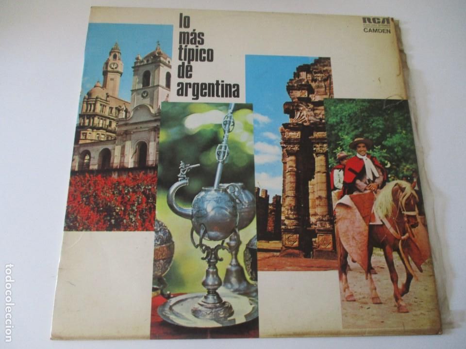 Discos de vinilo: LO M&Aacute;S T&Iacute;PICO DE ARGENTINA DI3901 - Foto 1