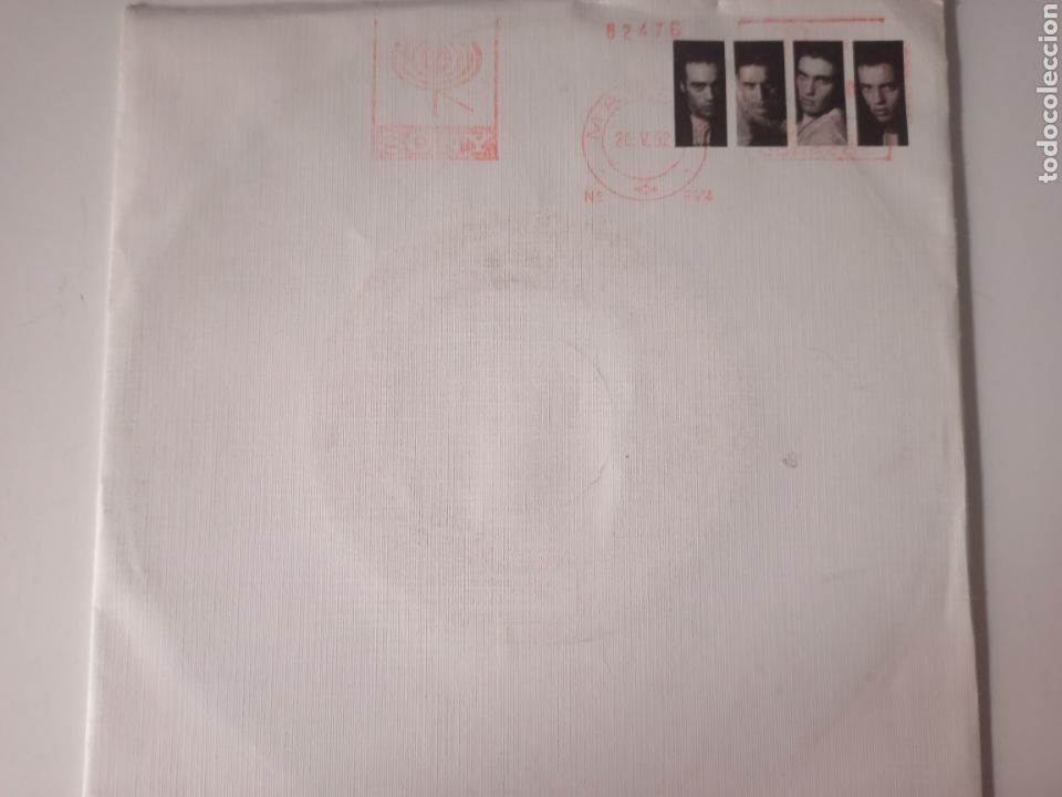 Discos de vinilo: Matr&iacute;cula Uve - La &uacute;ltima carta - Foto 1