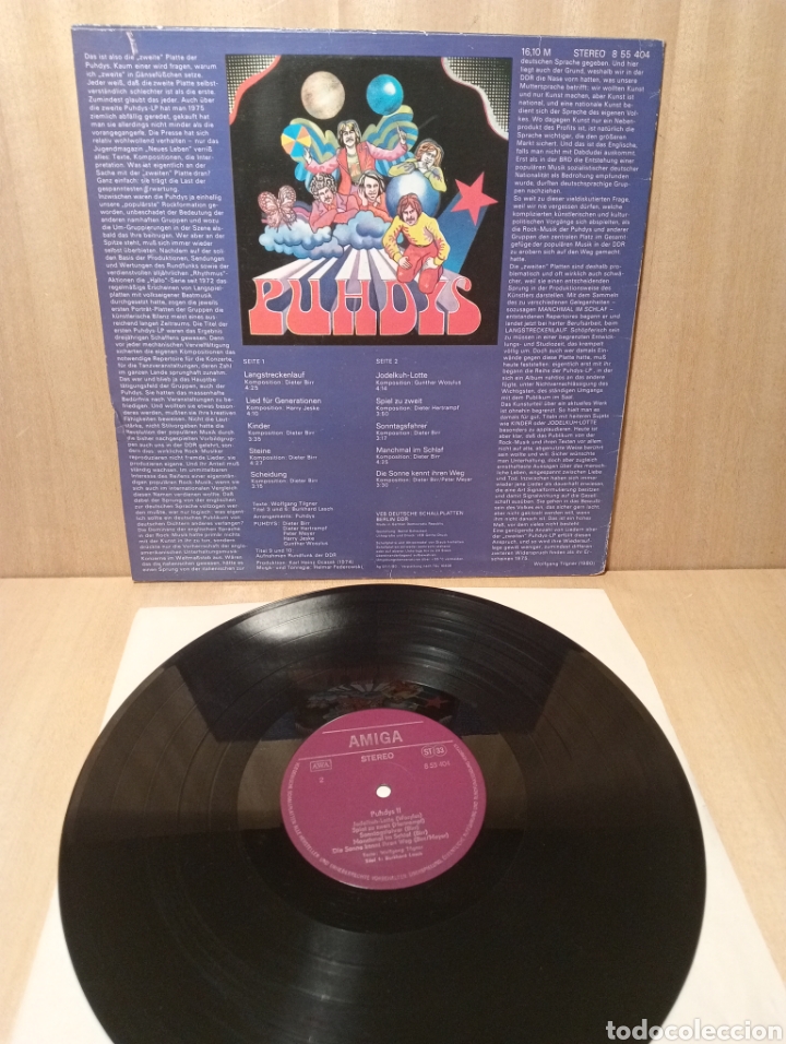 Discos de vinilo: Puhdys. 2. A&ntilde;o 1975. Alemania del este. RDA. - Foto 2