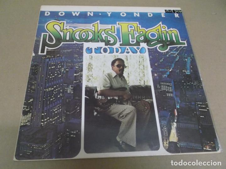 Discos de vinilo: SNOOKS EAGLIN (LP) DOWN YONDER A&Ntilde;O &ndash; 1978-1983 - Foto 1