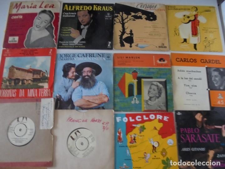 Discos de vinilo: VARIADO LOTE DE 25 SINGLES DE VINILO. 1500 GRAMOS. - Foto 1