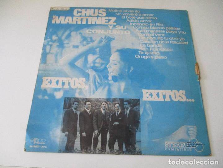 Discos de vinilo: CHUS MARTINEZ Y SU CONJUNTO Exitos, &eacute;xitos, &eacute;xitos... DI3919 - Foto 2