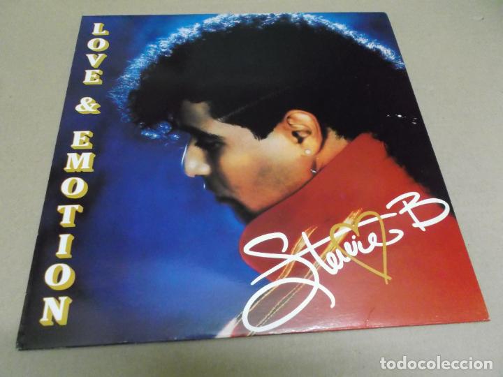 Discos de vinilo: STEVIE B (LP) LOVE & EMOTION A&Ntilde;O &ndash; 1990 - Foto 1