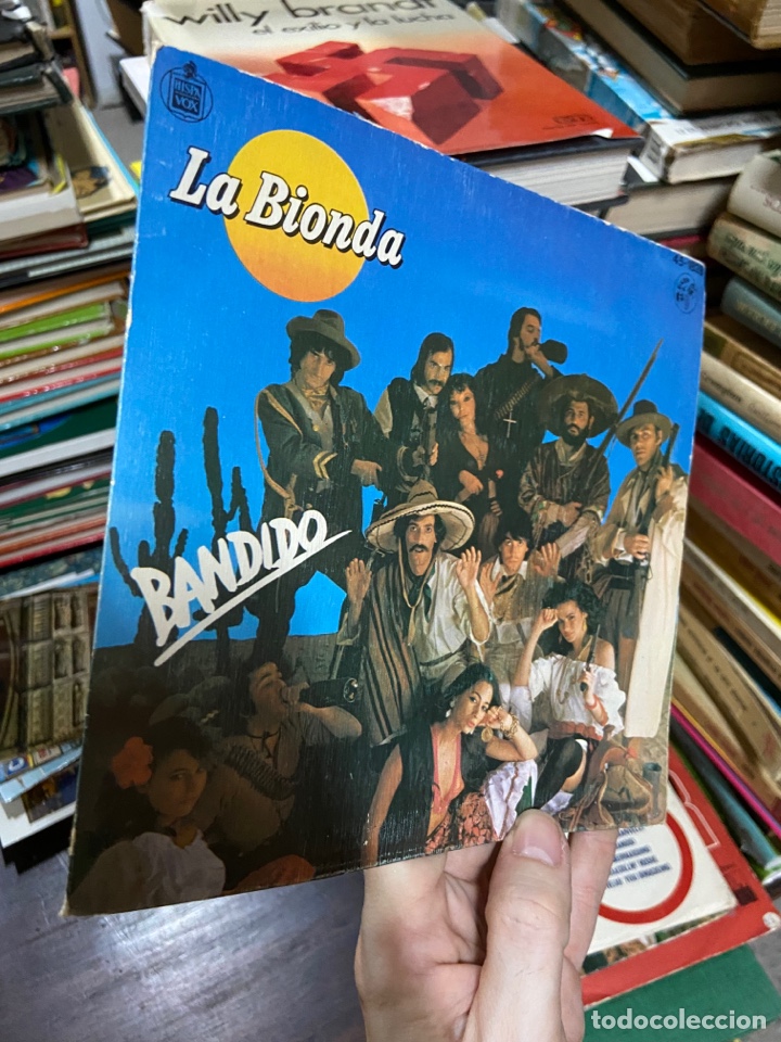 Discos de vinilo: Disco vinilo 7&rdquo; la bionda, bandido - Foto 1