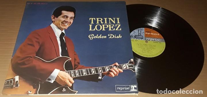 Discos de vinilo: LP - TRINI LOPEZ - GOLDEN DISK - GATEFOLD - MADE IN JAPAN - Foto 1
