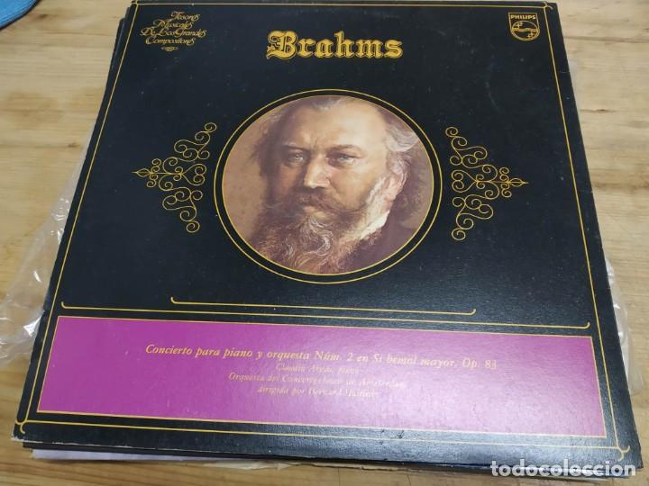 Discos de vinilo: BRAHMS-CONCIERTO PARA PIANO - Foto 1
