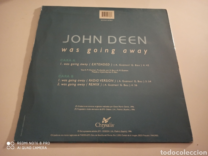 Discos de vinilo: John Deen - Was Going Away - Foto 2