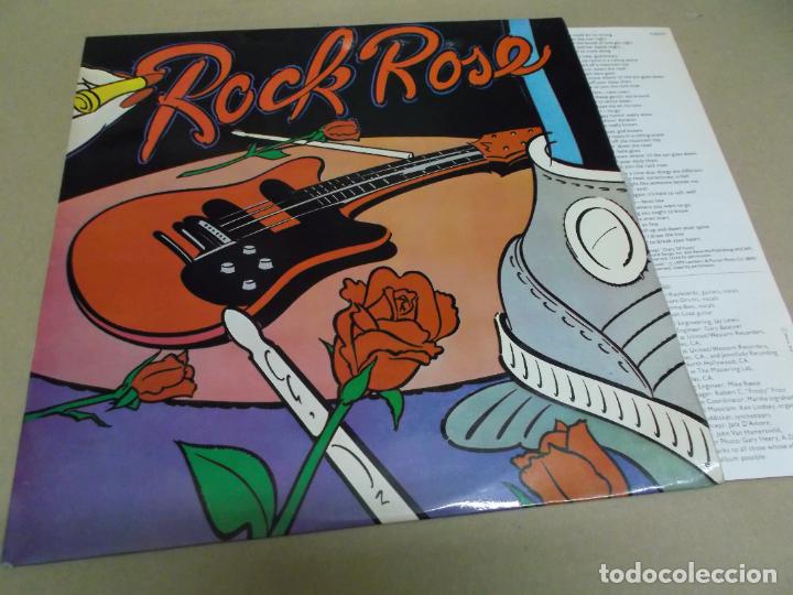 Disques de vinyle: ROCK ROSE (LP) IDEM-79 A&Ntilde;O &ndash; 1979 &ndash; HOJA CON LETRAS