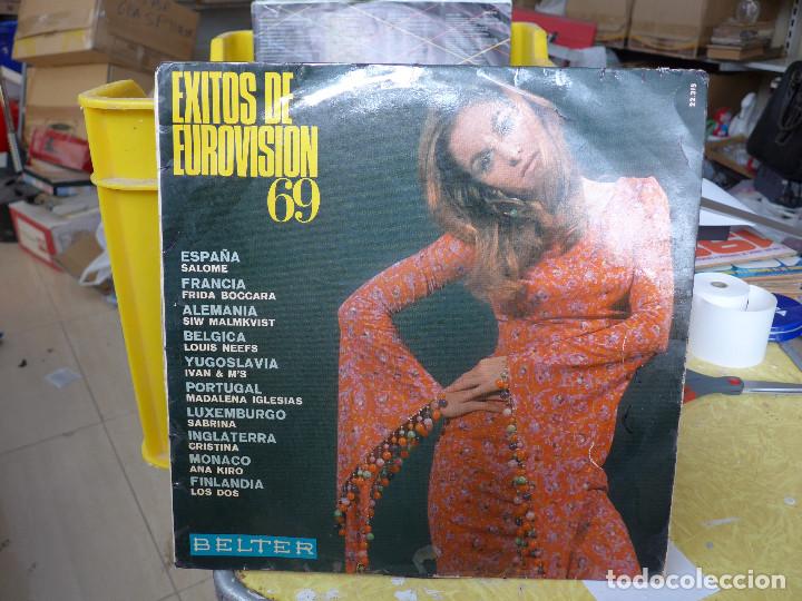 Discos de vinilo: EXITOS DE EUROVISION 69 - Foto 1