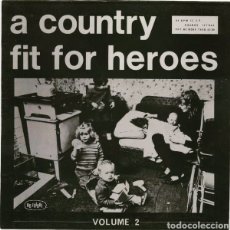 Discos de vinilo: A COUNTRY FIT FOR HEROES (VOLUME 2) LP VINILO PRECINTADO. PUNK OI. Lote 354937648