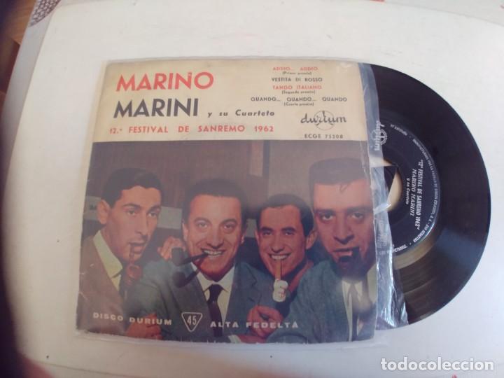 Discos de vinilo: MARINO MARINI-EP ADDIO ADDIO +3 - Foto 1