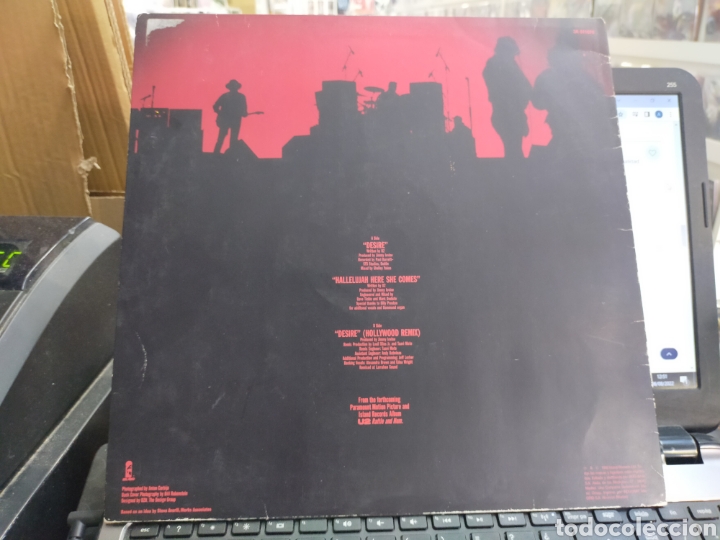 Discos de vinilo: U2 maxi Desire Espa&ntilde;a 1988 - Foto 2