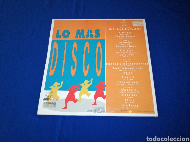 Discos de vinilo: LO M&Aacute;S DISCO (doble disco) - Foto 3
