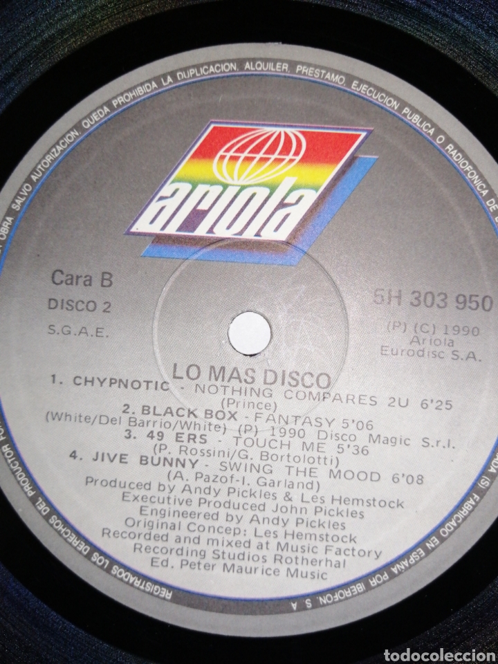 Discos de vinilo: LO M&Aacute;S DISCO (doble disco) - Foto 9