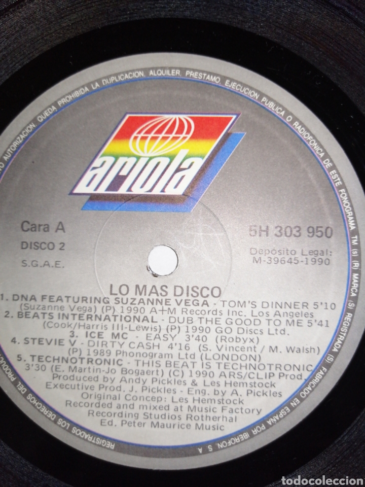 Discos de vinilo: LO M&Aacute;S DISCO (doble disco) - Foto 10