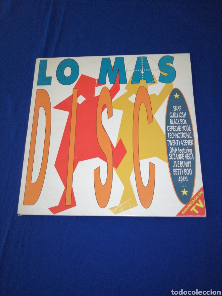 Discos de vinilo: LO M&Aacute;S DISCO (doble disco) - Foto 1