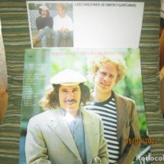 Discos de vinilo: SIMON AND GARFUNKEL GREATEST HITS LP CON LIBRETO (LETRAS) ORIGINAL ESPAÑOL -CBS 1972 - MUY NUEVO. Lote 354950868