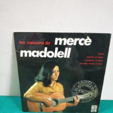 Discos de vinilo: LAS CANÇONS DE MERCÉ MADOLELL - AMICS + 3 . EP CONCENTRIC 1967
