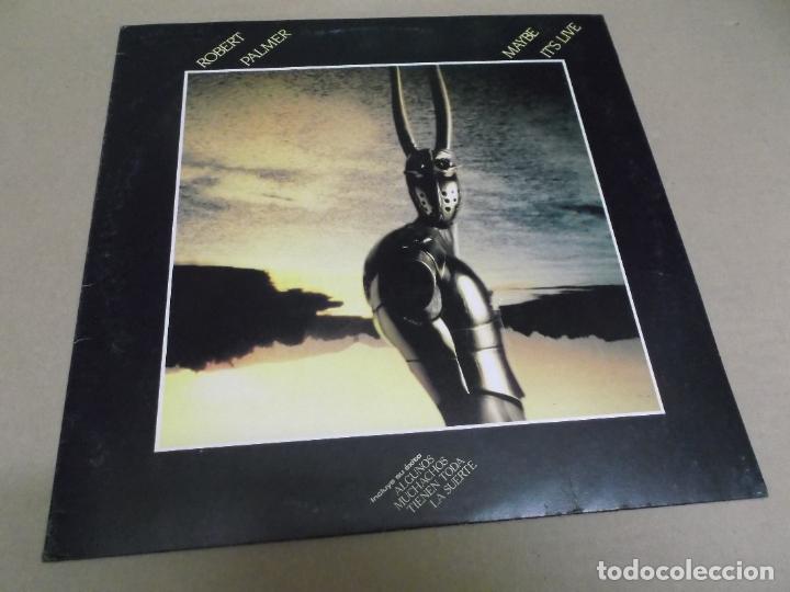 Discos de vinilo: ROBERT PALMER (LP) MAYBE IT&rsquo;S LIVE A&Ntilde;O &ndash; 1982 - Foto 1